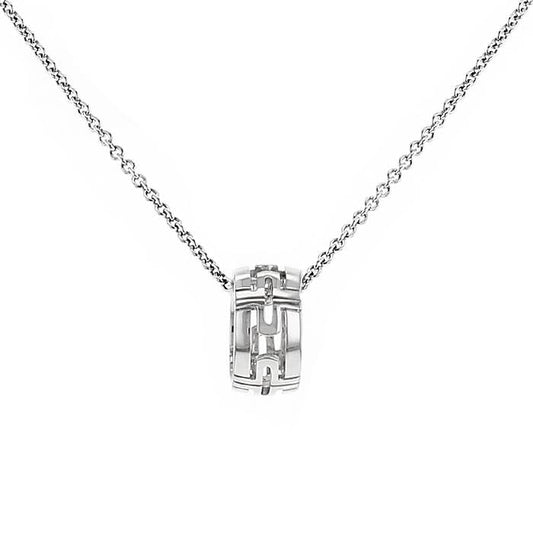 [⭐moonlume]PARENTESI NECKLACE SILVER