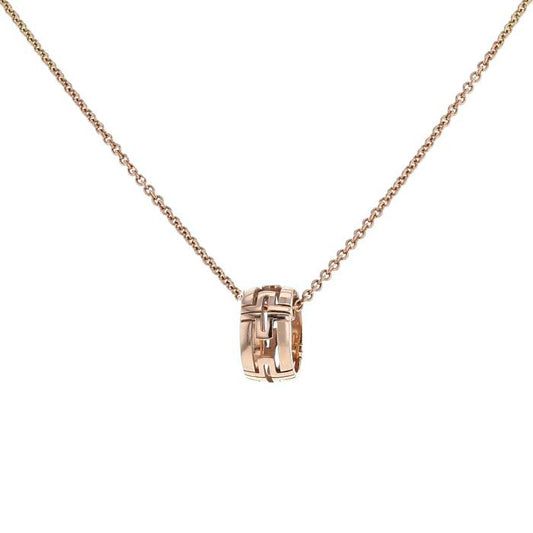 [⭐moonlume]PARENTESI NECKLACE PINK GOLD