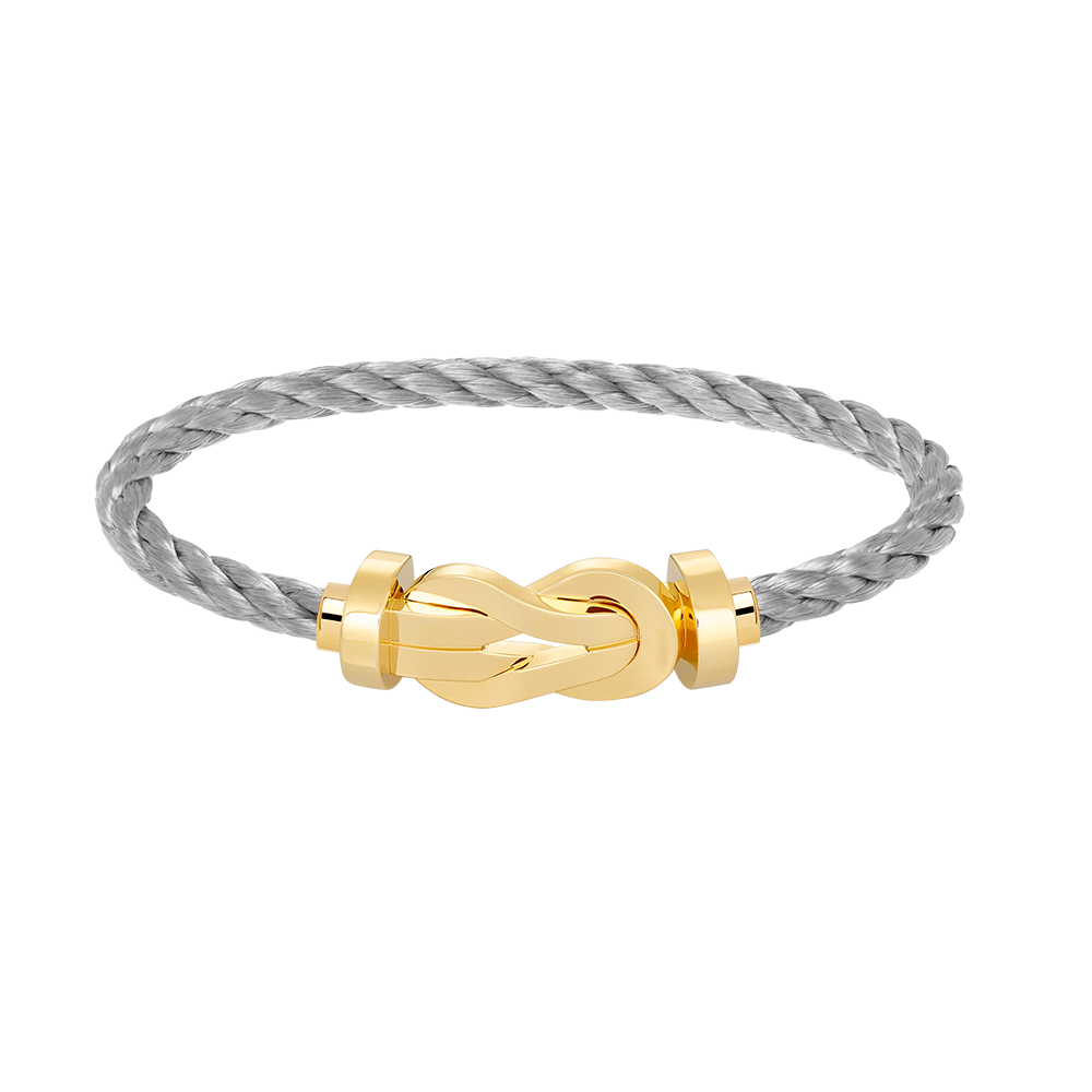 [⭐moonlume]CHANCE LARGE 8 FIGURE BUCKLE NO DIAMOND BRACELET GOLD