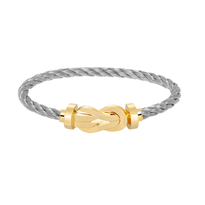 [⭐moonlume]CHANCE LARGE 8 FIGURE BUCKLE NO DIAMOND BRACELET GOLD