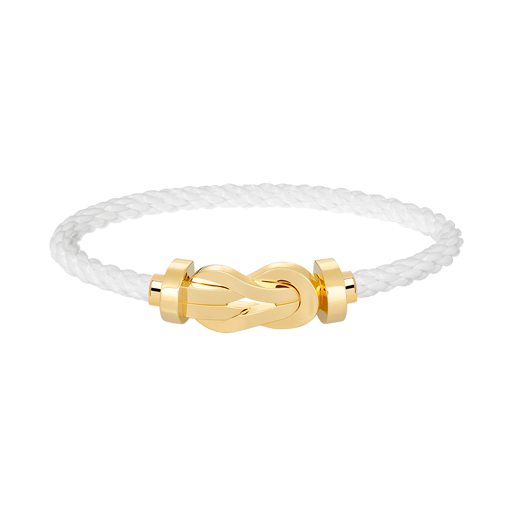 [⭐moonlume]CHANCE LARGE 8 FIGURE BUCKLE NO DIAMOND BRACELET GOLD