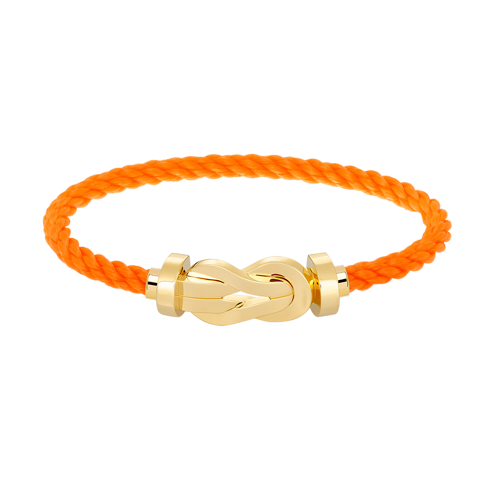[⭐moonlume]CHANCE LARGE 8 FIGURE BUCKLE NO DIAMOND BRACELET GOLD