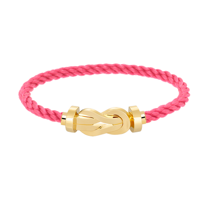 [⭐moonlume]CHANCE LARGE 8 FIGURE BUCKLE NO DIAMOND BRACELET GOLD
