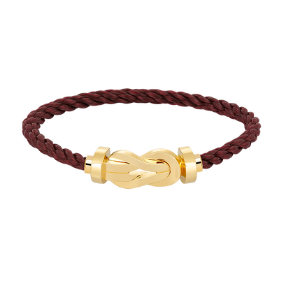 [⭐moonlume]CHANCE LARGE 8 FIGURE BUCKLE NO DIAMOND BRACELET GOLD