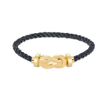 [⭐moonlume]CHANCE LARGE 8 FIGURE BUCKLE NO DIAMOND BRACELET GOLD