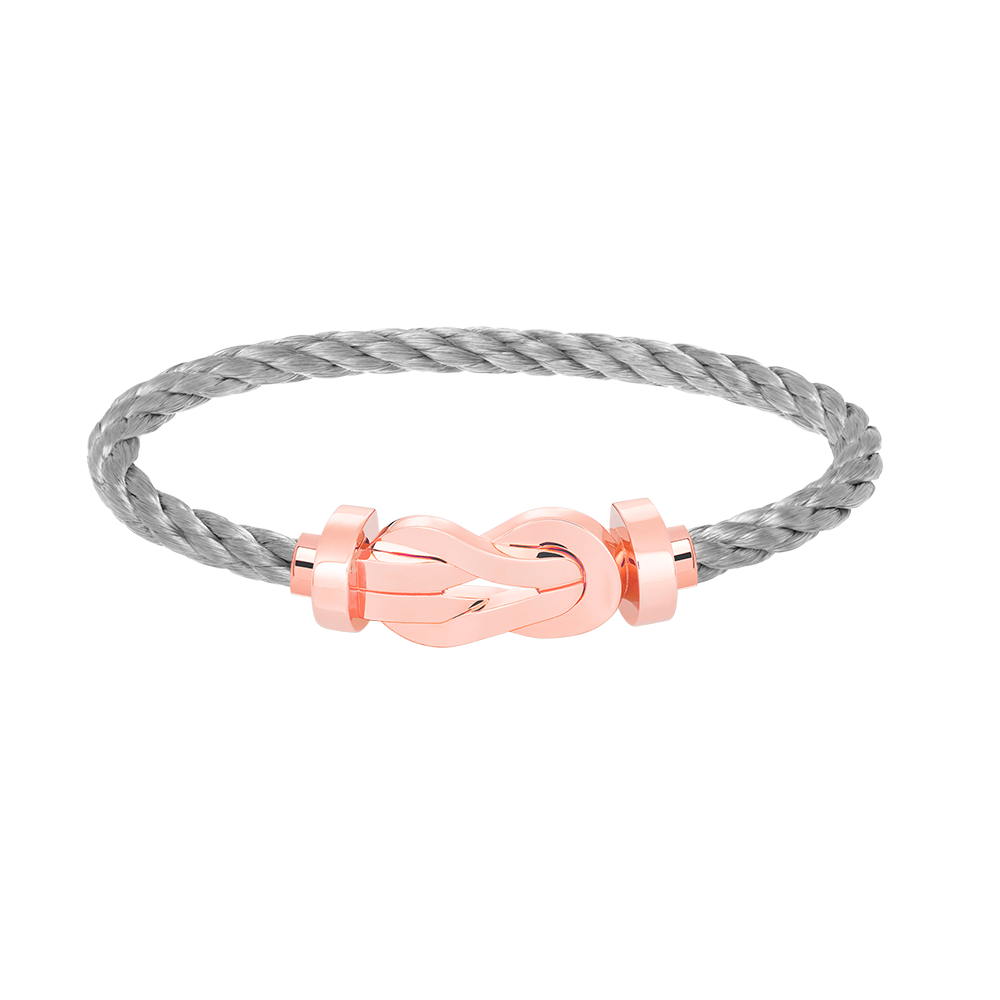 [⭐moonlume]CHANCE LARGE 8 FIGURE BUCKLE NO DIAMOND BRACELET ROSE GOLD