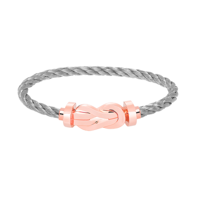[⭐moonlume]CHANCE LARGE 8 FIGURE BUCKLE NO DIAMOND BRACELET ROSE GOLD