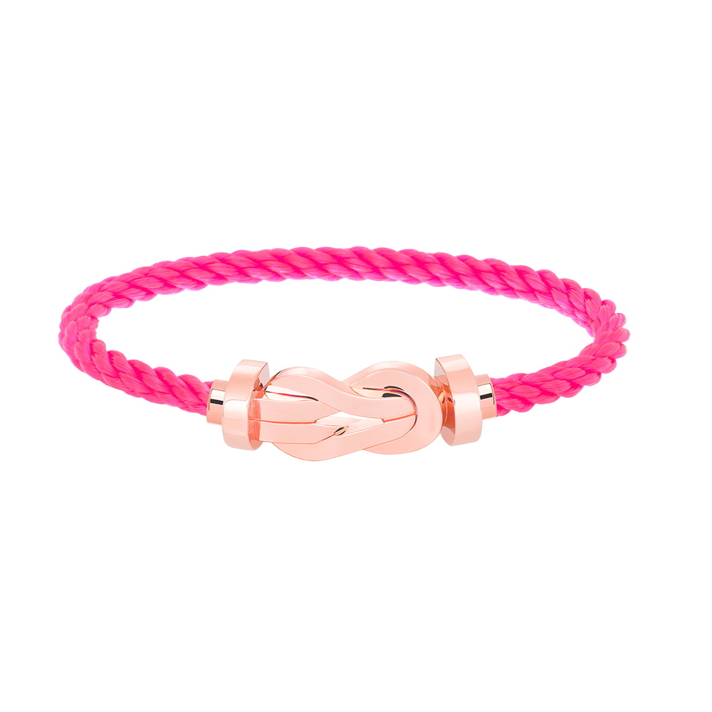 [⭐moonlume]CHANCE LARGE 8 FIGURE BUCKLE NO DIAMOND BRACELET ROSE GOLD