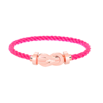[⭐moonlume]CHANCE LARGE 8 FIGURE BUCKLE NO DIAMOND BRACELET ROSE GOLD