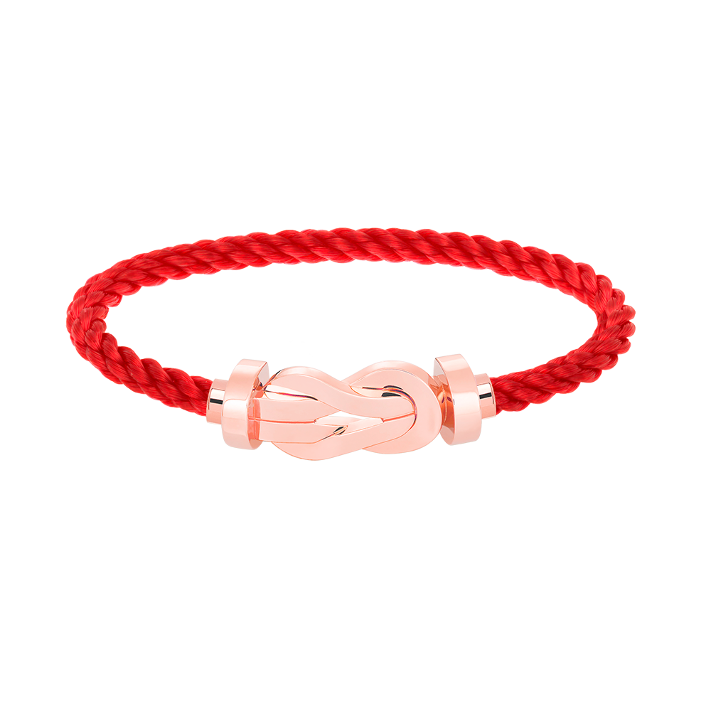 [⭐moonlume]CHANCE LARGE 8 FIGURE BUCKLE NO DIAMOND BRACELET ROSE GOLD