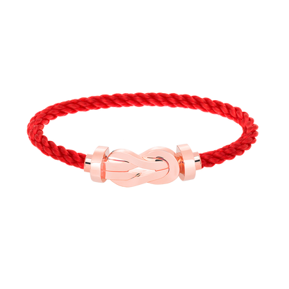 [⭐moonlume]CHANCE LARGE 8 FIGURE BUCKLE NO DIAMOND BRACELET ROSE GOLD