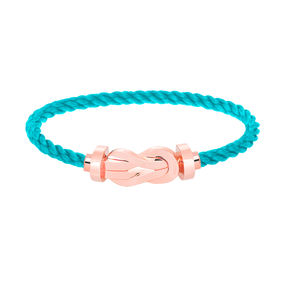 [⭐moonlume]CHANCE LARGE 8 FIGURE BUCKLE NO DIAMOND BRACELET ROSE GOLD