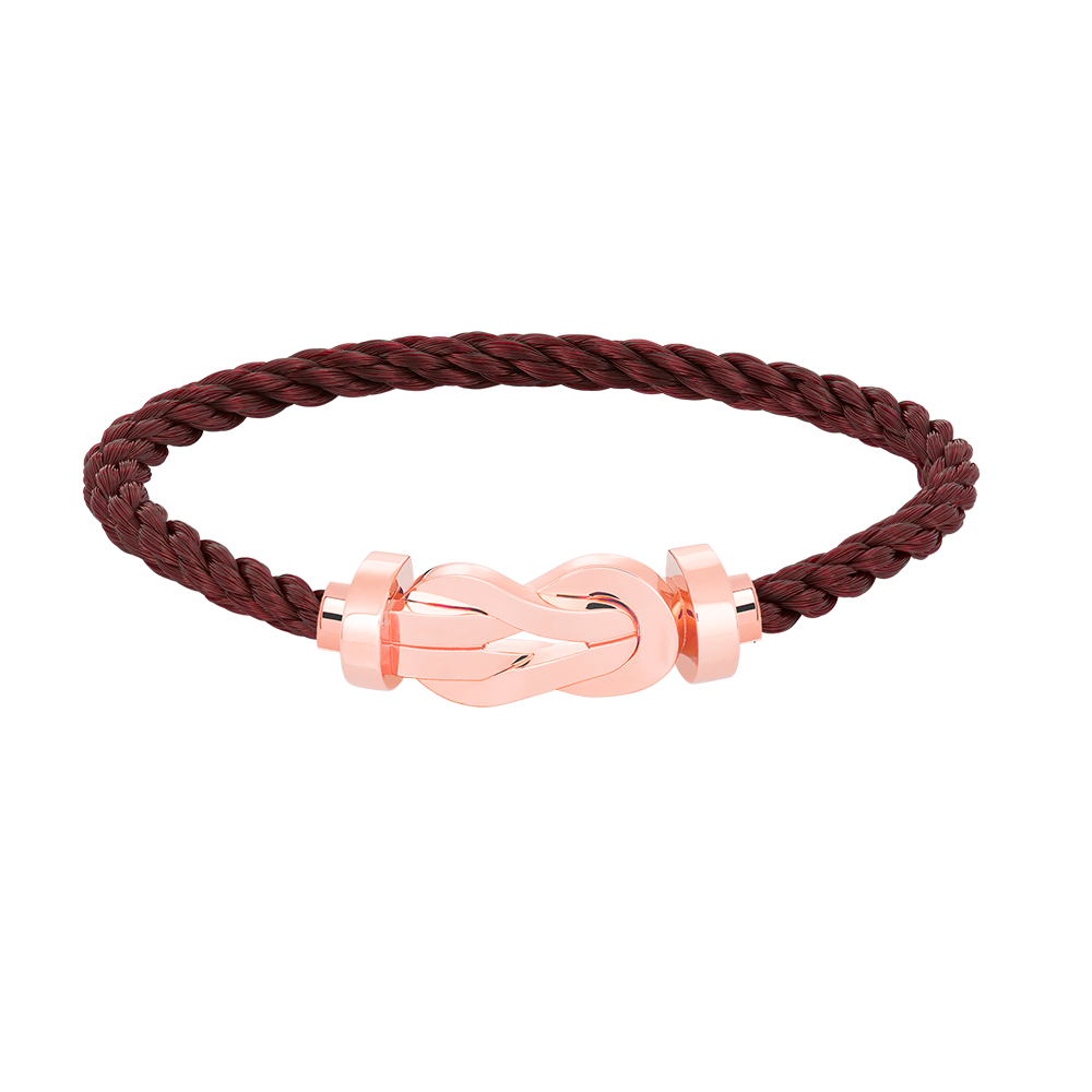 [⭐moonlume]CHANCE LARGE 8 FIGURE BUCKLE NO DIAMOND BRACELET ROSE GOLD