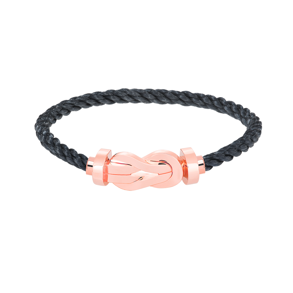 [⭐moonlume]CHANCE LARGE 8 FIGURE BUCKLE NO DIAMOND BRACELET ROSE GOLD