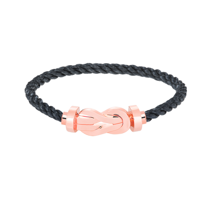 [⭐moonlume]CHANCE LARGE 8 FIGURE BUCKLE NO DIAMOND BRACELET ROSE GOLD
