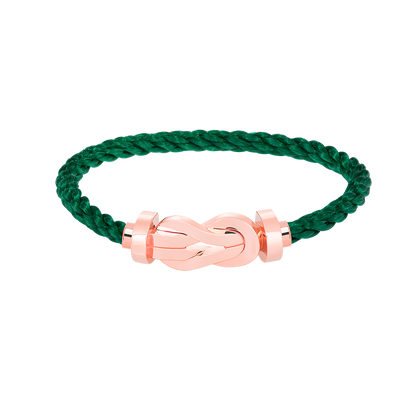 [⭐moonlume]CHANCE LARGE 8 FIGURE BUCKLE NO DIAMOND BRACELET ROSE GOLD