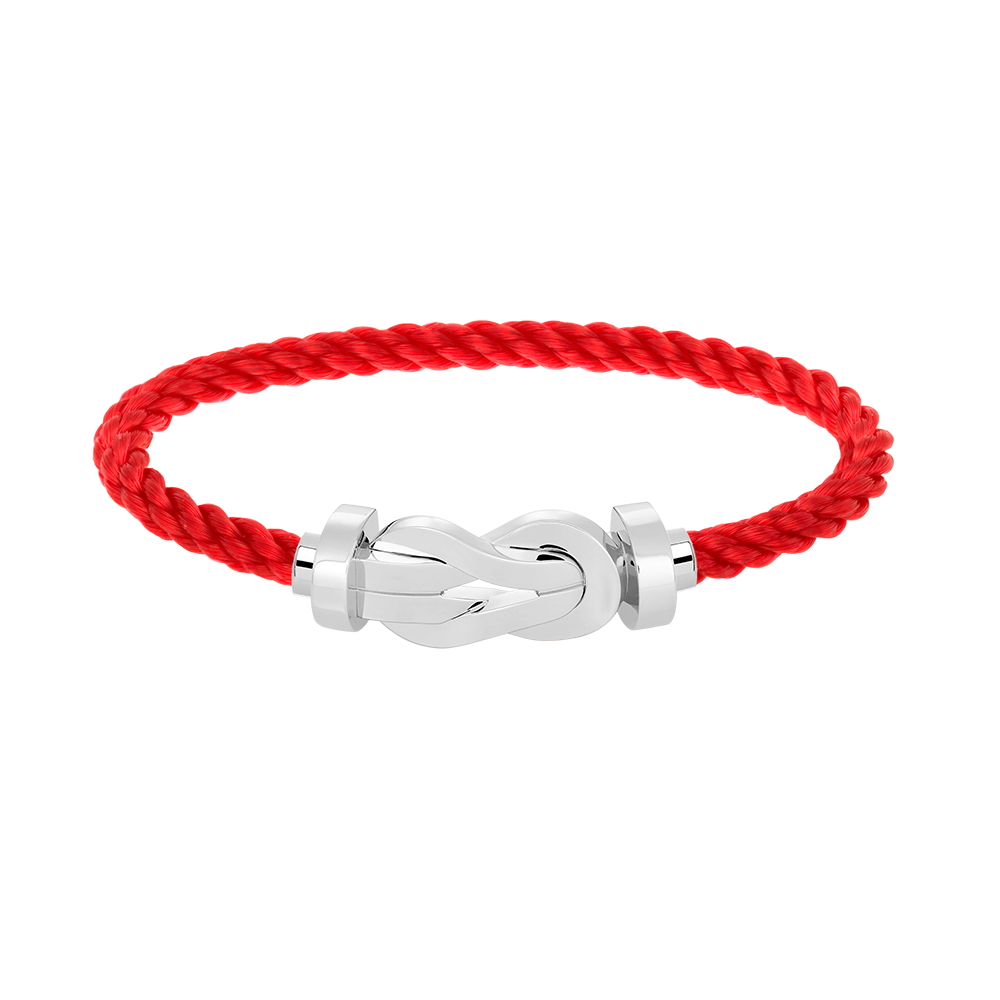 [⭐moonlume]CHANCE LARGE 8 FIGURE BUCKLE NO DIAMOND BRACELET SILVER