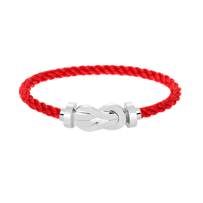 [⭐moonlume]CHANCE LARGE 8 FIGURE BUCKLE NO DIAMOND BRACELET SILVER