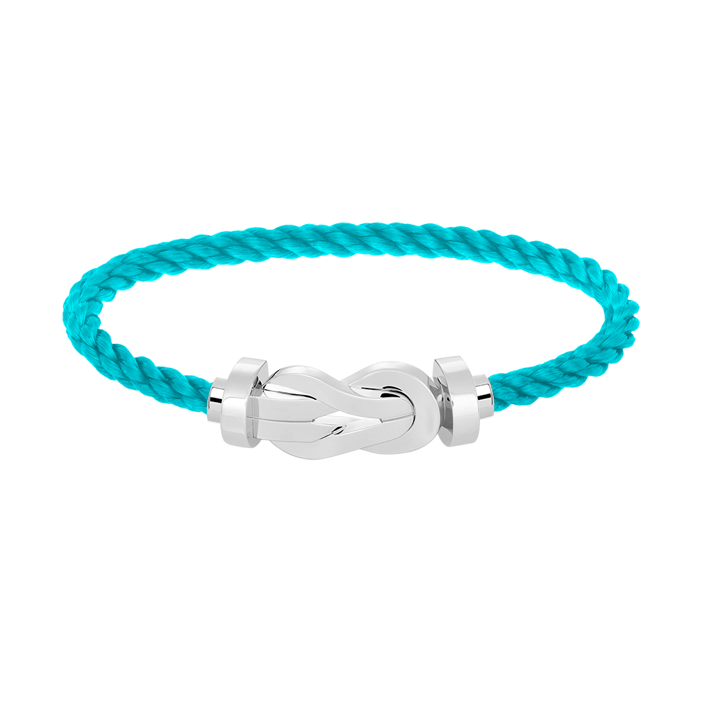 [⭐moonlume]CHANCE LARGE 8 FIGURE BUCKLE NO DIAMOND BRACELET SILVER