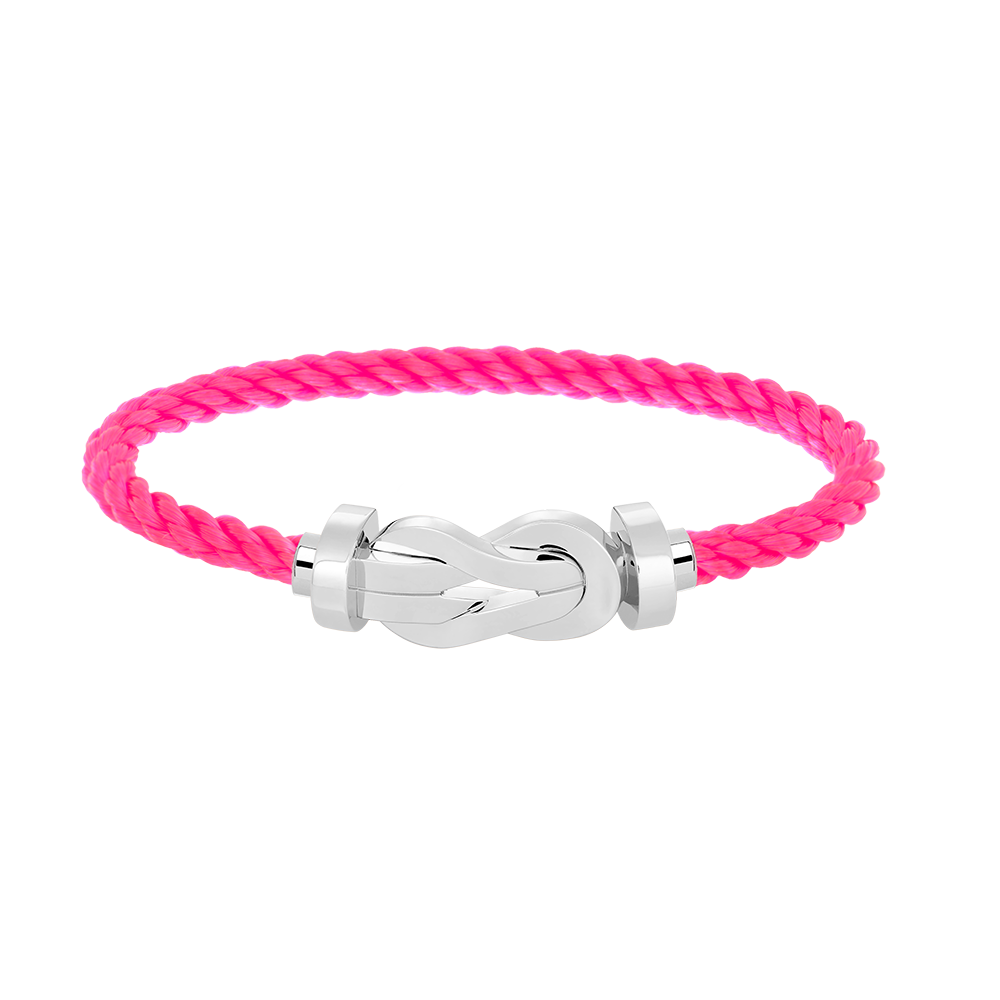 [⭐moonlume]CHANCE LARGE 8 FIGURE BUCKLE NO DIAMOND BRACELET SILVER