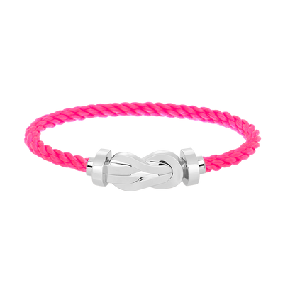 [⭐moonlume]CHANCE LARGE 8 FIGURE BUCKLE NO DIAMOND BRACELET SILVER
