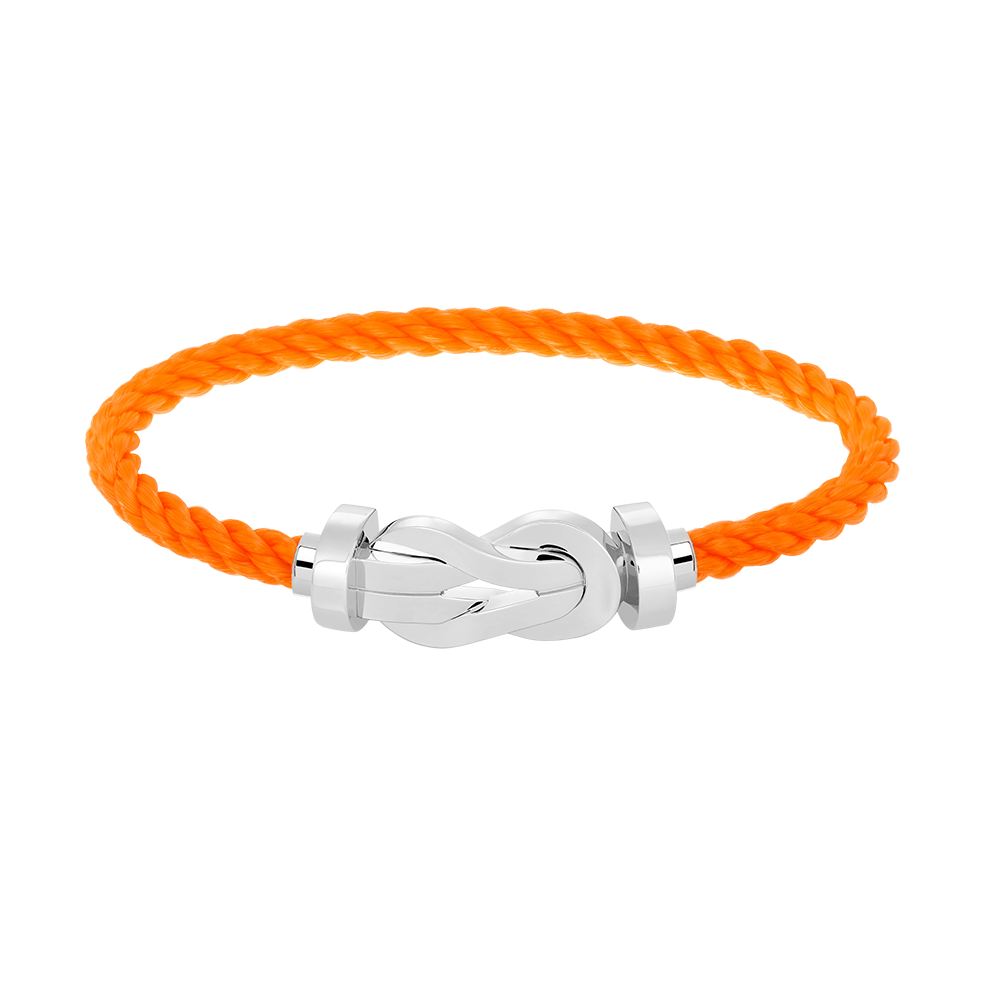 [⭐moonlume]CHANCE LARGE 8 FIGURE BUCKLE NO DIAMOND BRACELET SILVER