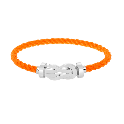 [⭐moonlume]CHANCE LARGE 8 FIGURE BUCKLE NO DIAMOND BRACELET SILVER
