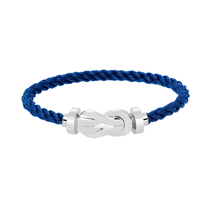 [⭐moonlume]CHANCE LARGE 8 FIGURE BUCKLE NO DIAMOND BRACELET SILVER