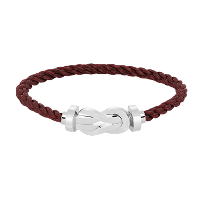 [⭐moonlume]CHANCE LARGE 8 FIGURE BUCKLE NO DIAMOND BRACELET SILVER