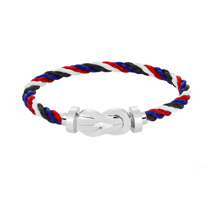 [⭐moonlume]CHANCE LARGE 8 FIGURE BUCKLE NO DIAMOND BRACELET SILVER