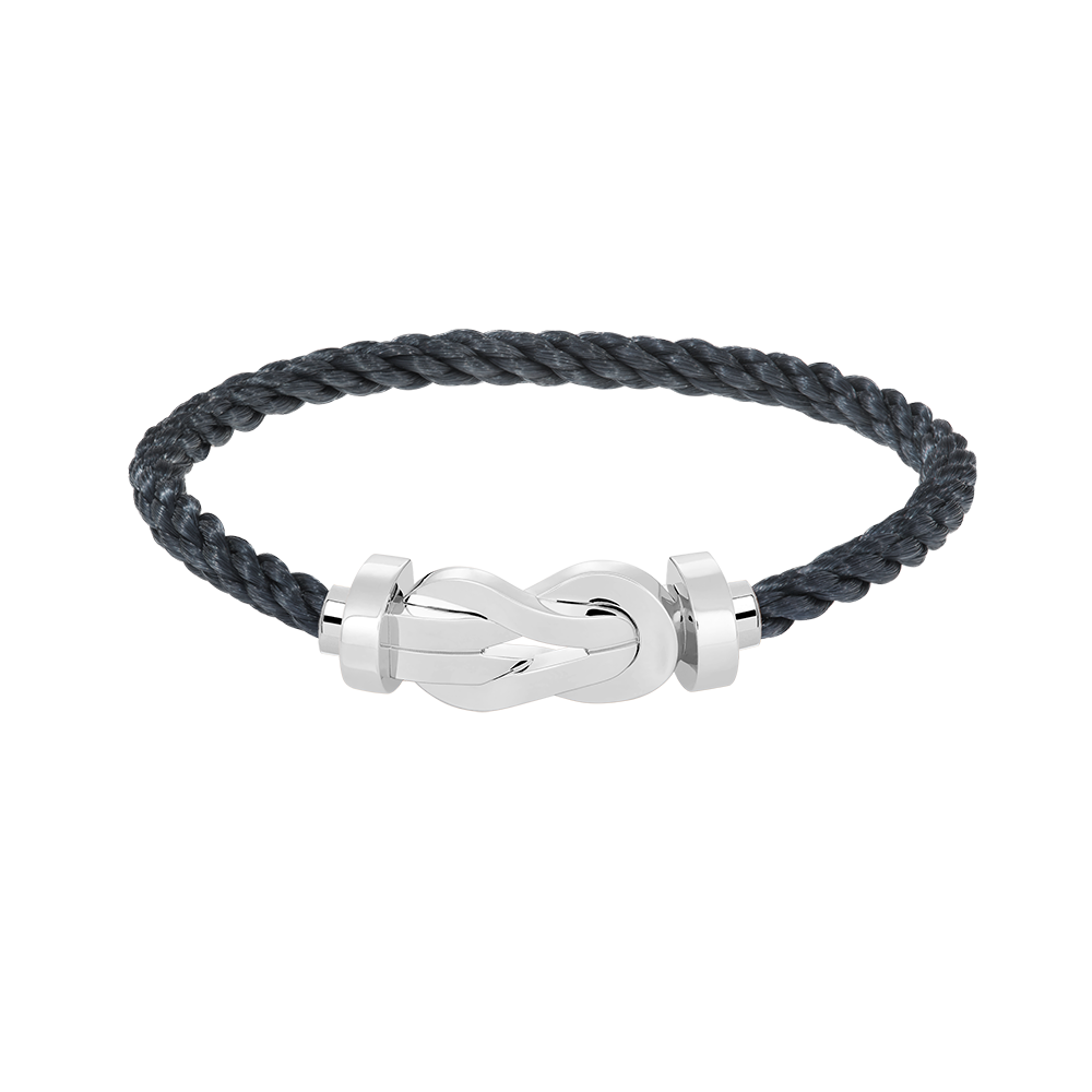 [⭐moonlume]CHANCE LARGE 8 FIGURE BUCKLE NO DIAMOND BRACELET SILVER