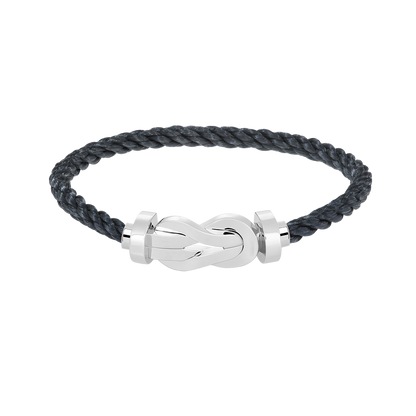 [⭐moonlume]CHANCE LARGE 8 FIGURE BUCKLE NO DIAMOND BRACELET SILVER