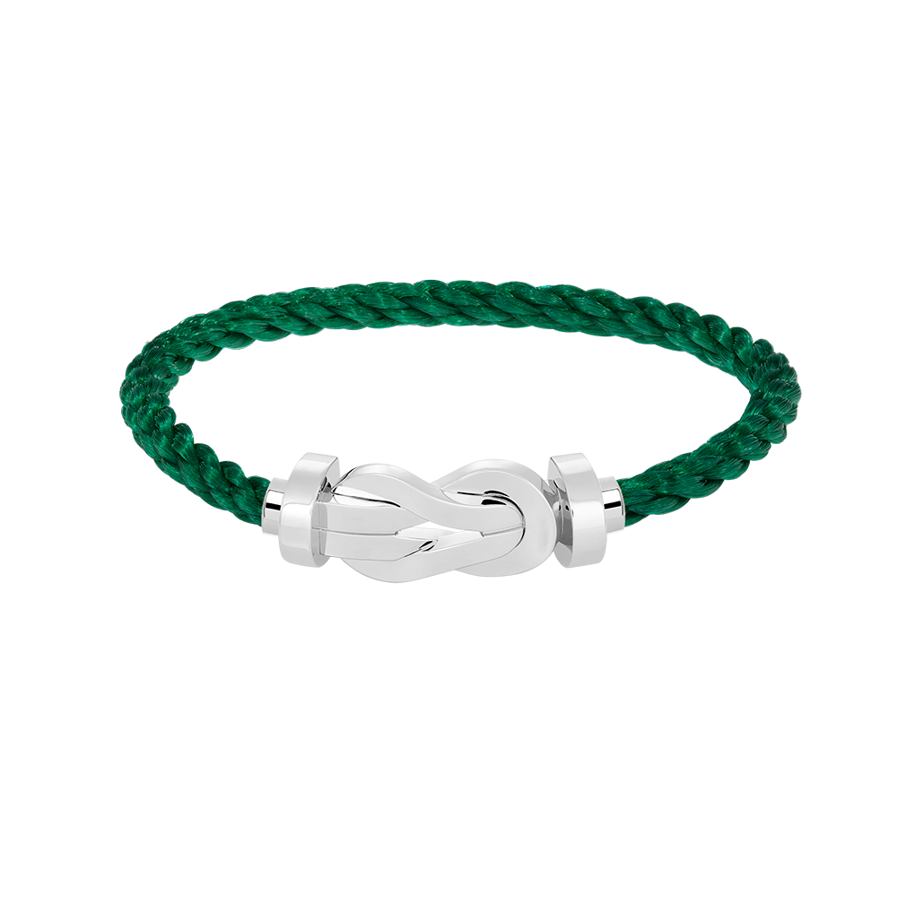 [⭐moonlume]CHANCE LARGE 8 FIGURE BUCKLE NO DIAMOND BRACELET SILVER
