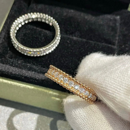 [⭐moonlume]PERLEE DIAMOND SILVER RING