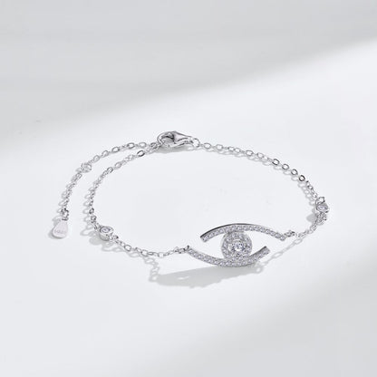 [⭐moonlume]Demo Eye Pave-Set Diamond Bracelet