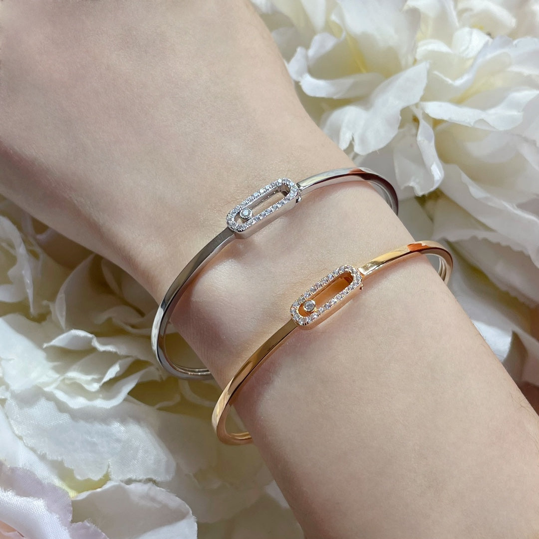 [⭐moonlume]Move Uno pavé flex bangle medium