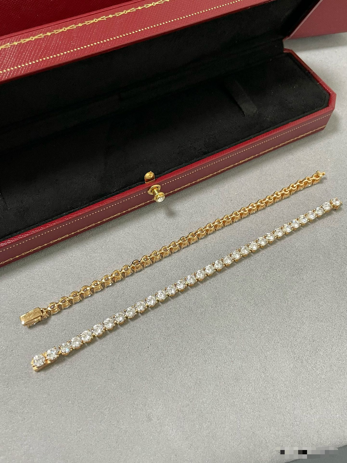 [⭐moonlume jewelrys]TENNIS BRACELET WITH FULL DIAMOND SETTING