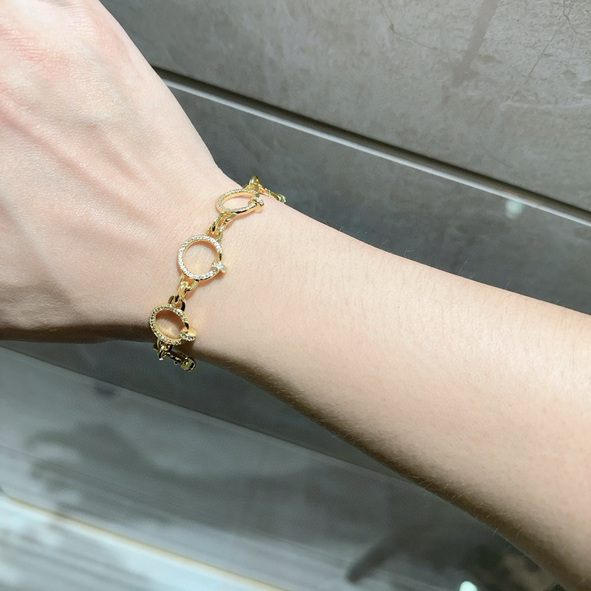 [⭐moonlume Jewelry] LOVE&JUSTE BRACELET DIAMONDS