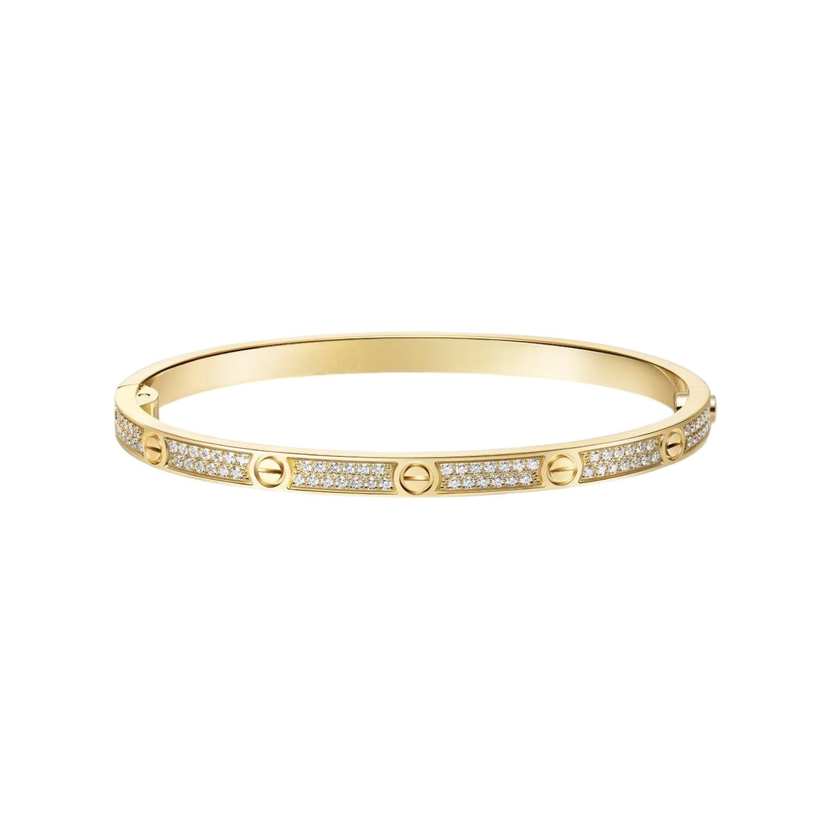 [⭐moonlume]LOVE BRACELET 3.65MM DIAMOND-PAVED