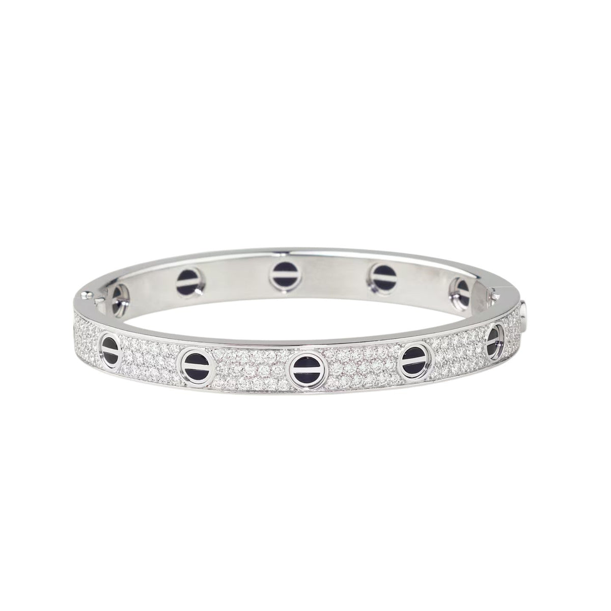 [⭐moonlume]LOVE BRACELET 6.1MM DIAMOND-PAVED CERAMIC