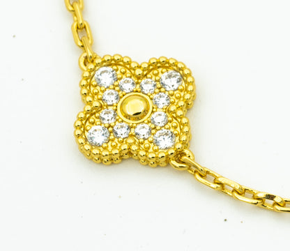 [⭐moonlume] CLOVER 5 MOTIF LASER BRACELET COLLECTION