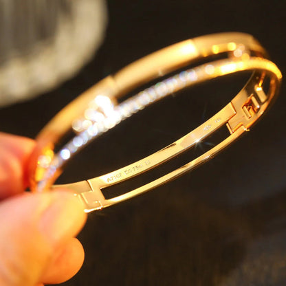 [⭐moonlume]Move Romane Diamond Bangle Bracelet