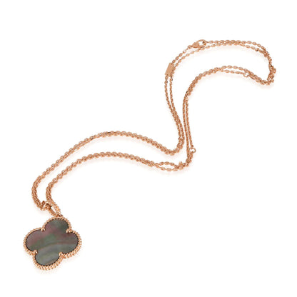 [⭐moonlume]CLOVER 25MM GOLD DARK MOP BIG CLOVER NECKLACE