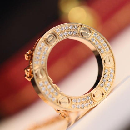 [⭐moonlume]LOVE NECKLACE ADJUSTABLE ROSE GOLD