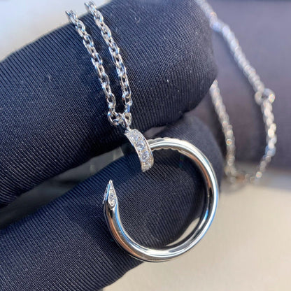 [⭐moonlume]JUSTE NECKLACE SILVER