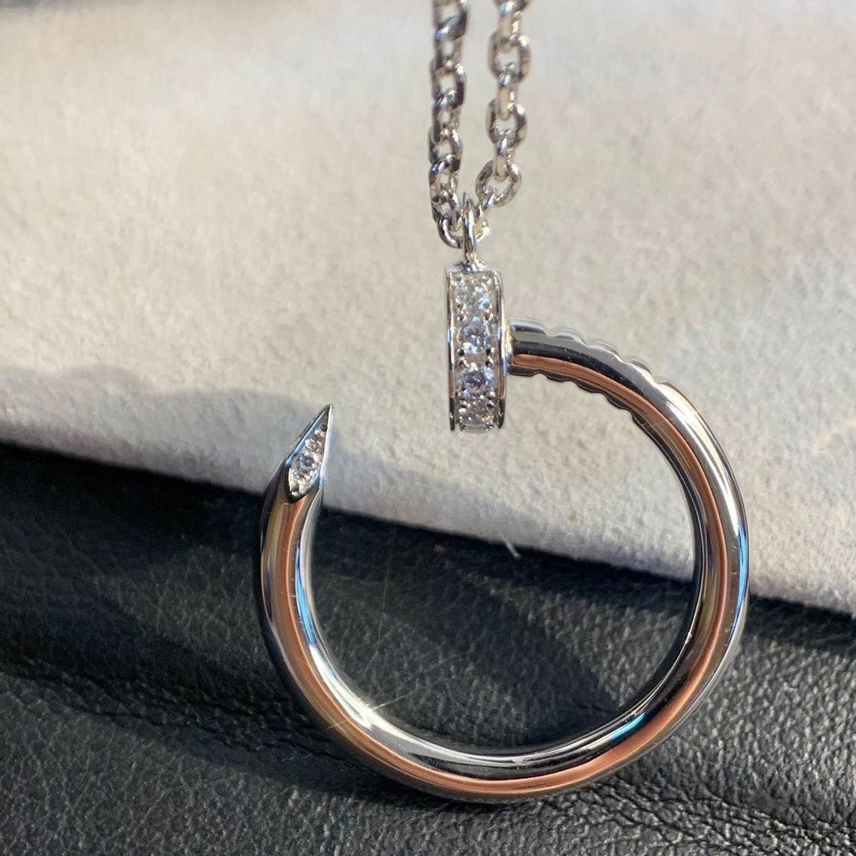 [⭐moonlume]JUSTE NECKLACE SILVER