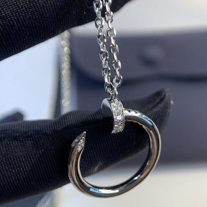 [⭐moonlume]JUSTE NECKLACE SILVER