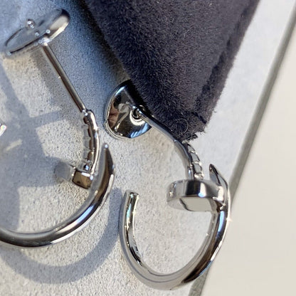[⭐moonlume]JUSTE EARRINGS SILVER