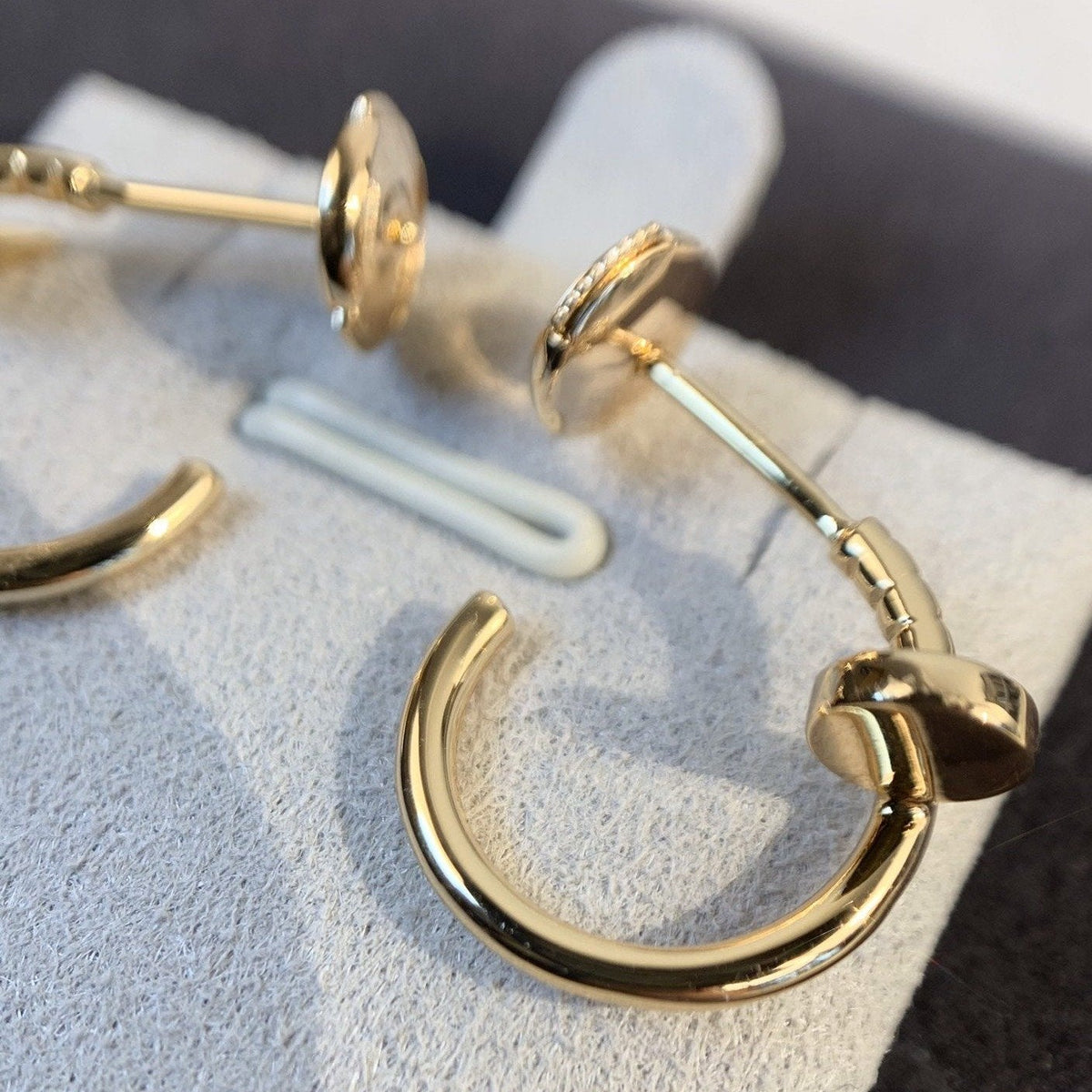 [⭐moonlume]JUSTE EARRINGS PINK GOLD