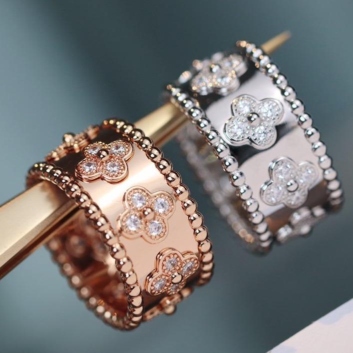 [⭐moonlume]CLOVER KALEIDOSCOPE RING 10MM